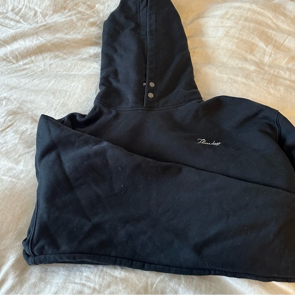 Every Other Thursday Black Double Snap Hoodie - Picture 5 of 5